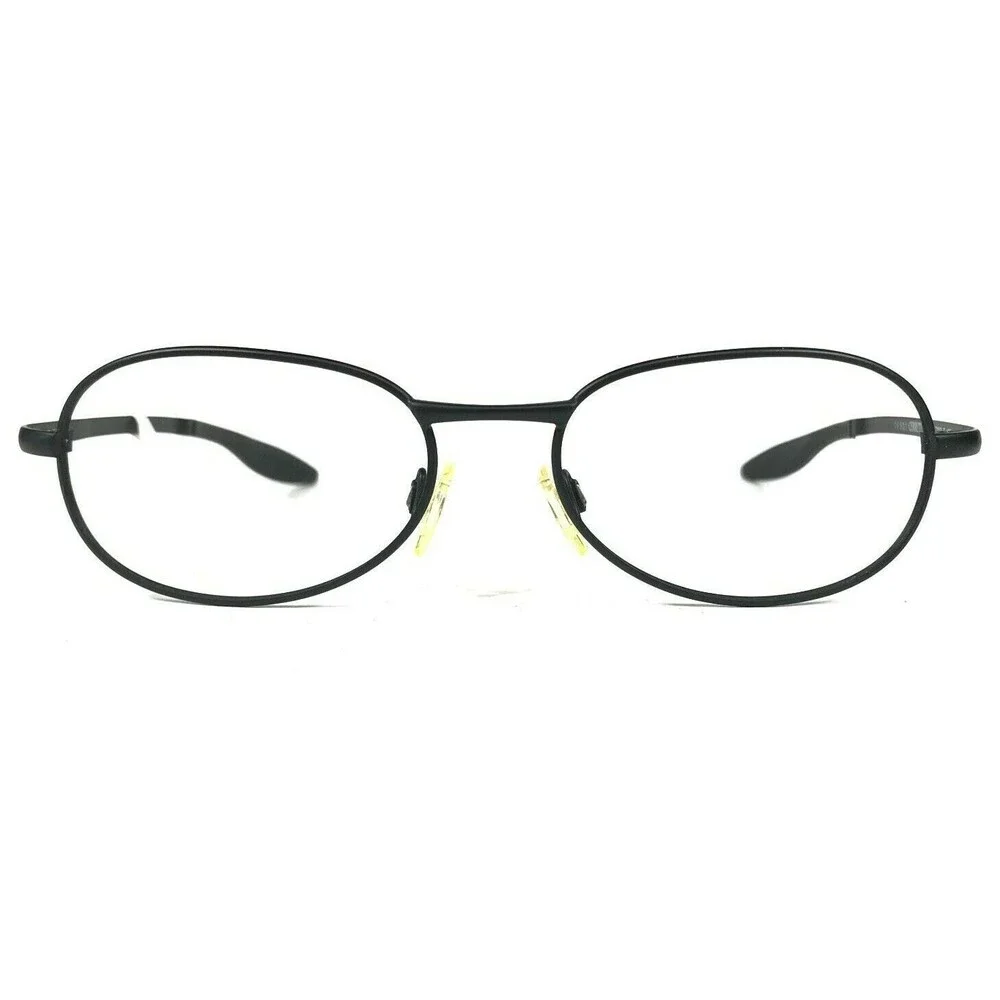 Cerruti 1881 Eyeglasses Frames C7202 C Matte Black Round Oval Full Rim 57-18-130